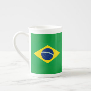 Brasil-Flagge Weltmeisterschaft 2026 Fußball Brasi Prozellantasse