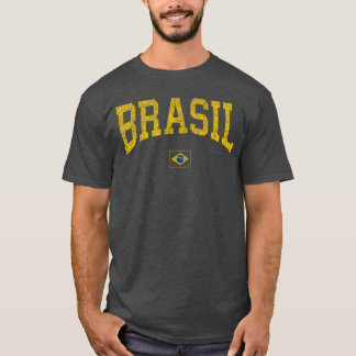 Brasil Frauen Männer Brasil Brasilianische Flagge  T-Shirt
