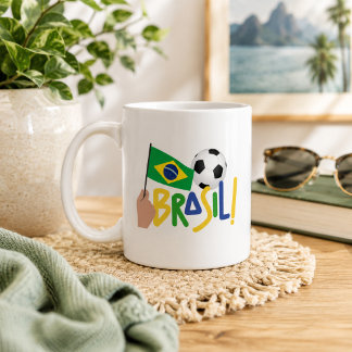 Brasil Fußball Stolz Kaffeetasse