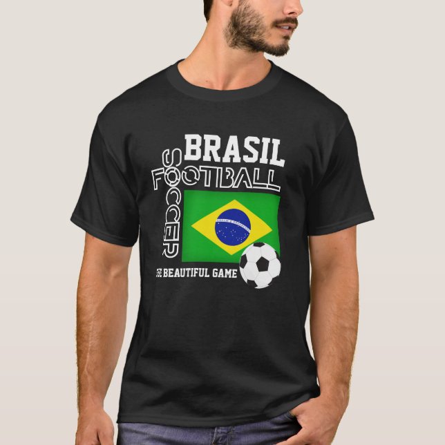 BRASIL Fußball T-Shirt (Vorderseite)