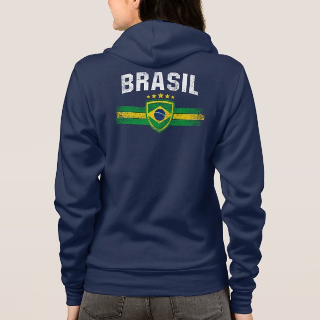 Brasil Hoodie (Rückseite)
