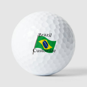 Brasil Landesflagge Thunder_Cove Golfball