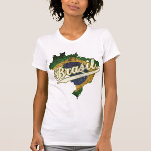 Brasil Map T-Shirt