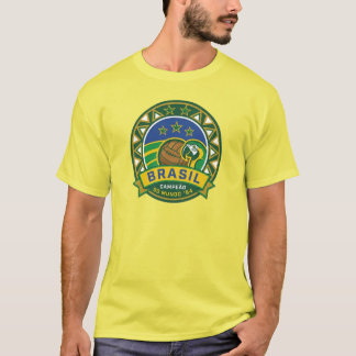 Brasil Retro 1994 Weltmeisterschaft Fußballtrikot T-Shirt