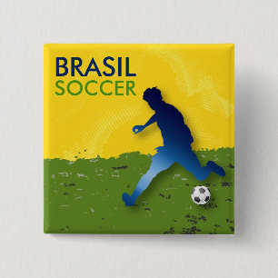 Brasil Soccer Button