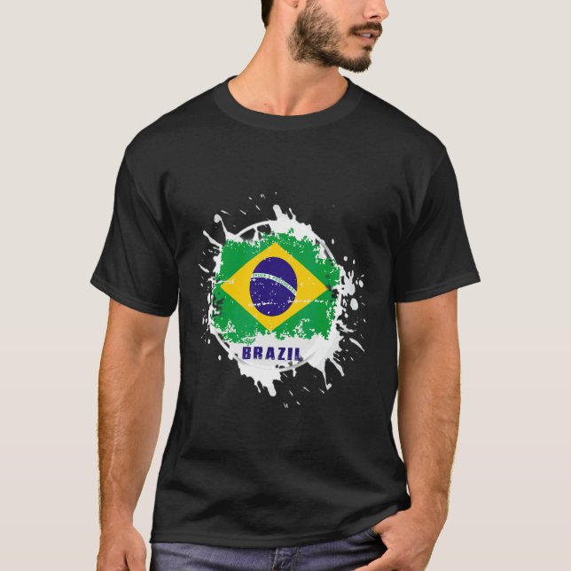 Brasil-Splash T-Shirt (Vorderseite)