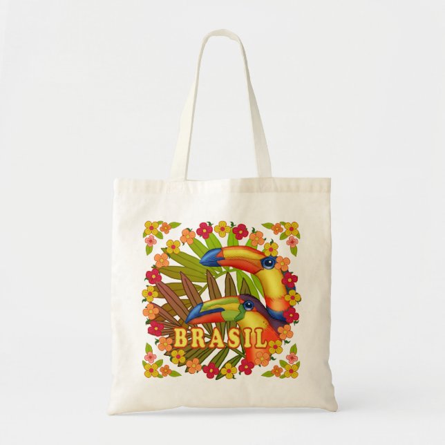 Brasil Toucans Totasche Tragetasche (Vorne)