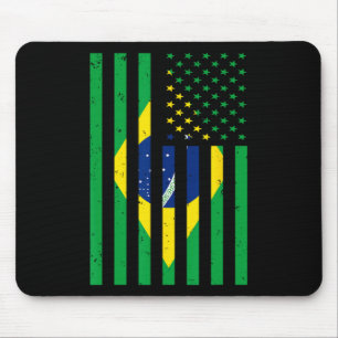 Brasil Trikot Brasil Fußball USA Amerika Flagge Tr Mousepad
