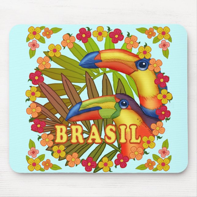 Brasil Tukane Mauspad (Vorne)
