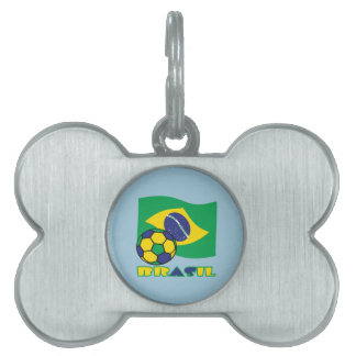 Brasileiro Futebol e Bandeira Brasil auf Portugies Tiermarke