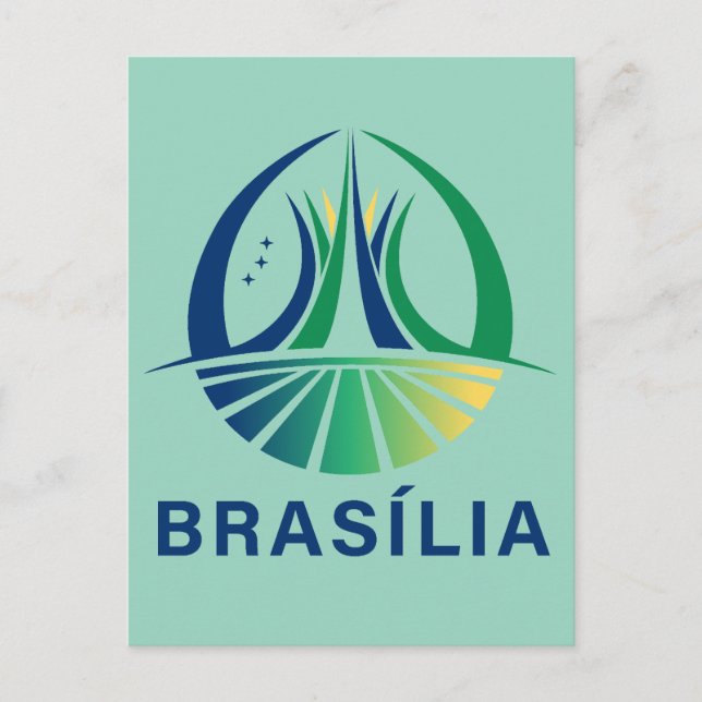 Brasilia Brazil Capital Postkarte (Vorderseite)