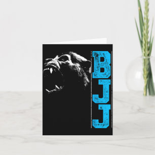 Brasilian Jiu Jitsu BJJ Guerilla Jiu Jitsu Gorilla Karte
