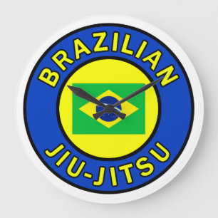 Brasilian Jiu Jitsu Große Wanduhr