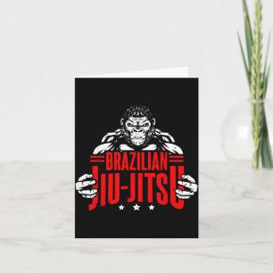 Brasilian Jiu-Jitsu Srt BJJ Kampfsport Karte