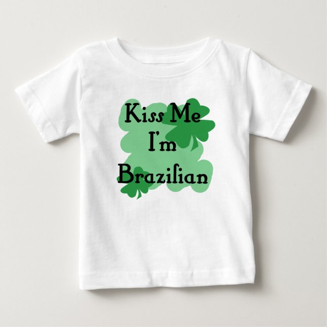 Brasilianer Baby T-shirt (Vorderseite)