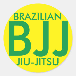 Brasilianer JIu Jitsu BJJ Aufkleber