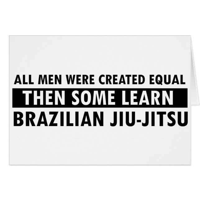 Brasilianer Jiu Jitsu Entwürfe (Vorderseite (Horizontal))