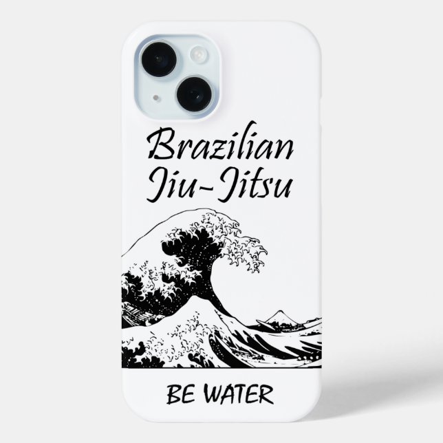 Brasilianer Jiu-Jitsu großer Wellen-Telefon-Kasten Case-Mate iPhone Hülle (Rückseite)