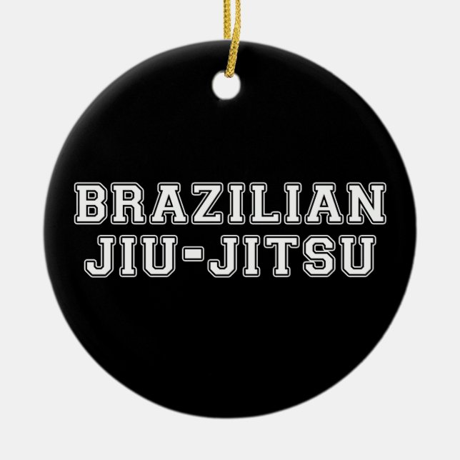 Brasilianer Jiu Jitsu Keramik Ornament (Vorne)