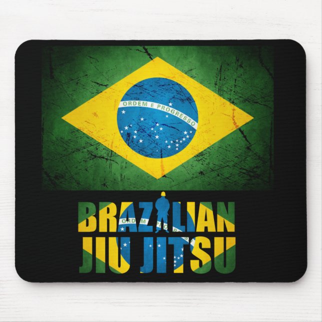 Brasilianer Jiu Jitsu Mausunterlage - MIXED Mousepad (Vorne)