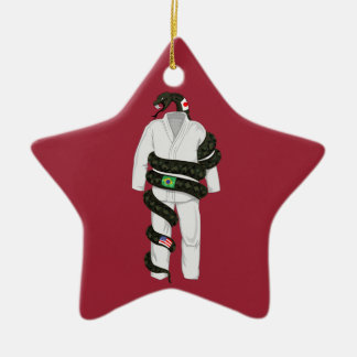 Brasilianer Jiu Jitsu Schlange Keramikornament