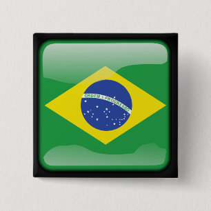 Brasilianer poliert button