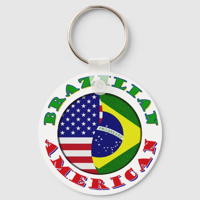 brasilianisch-amerikanisch schlüsselanhänger (Vorderseite)