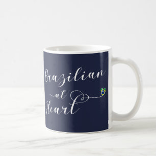 Brasilianisch im Herzen der Tasse, Brasilien Kaffeetasse