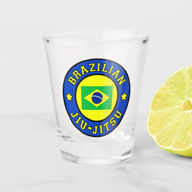 Brasilianisch Jiu-Jitsu Schnapsglas (Vorderseite)