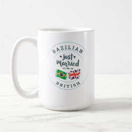 Brasilianisch verheiratet für britische Staatsbürg Kaffeetasse