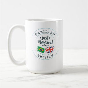 Brasilianisch verheiratet für britische Staatsbürg Kaffeetasse