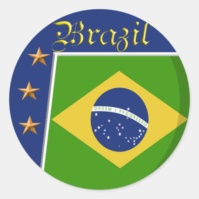 Brasilianische Aufkleber (Vorderseite)