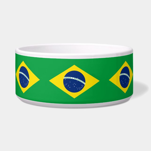 Brasilianische Fahne (Hunde/Katzen) Napf (Vorderseite)
