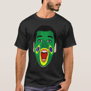 Brasilianische Flagge - Brasilianischer Fußball 20 T-Shirt