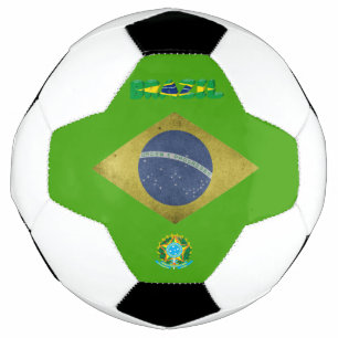 Brasilianische Flagge Fußball