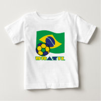 Brasilianische Flagge - Fußball-Ball