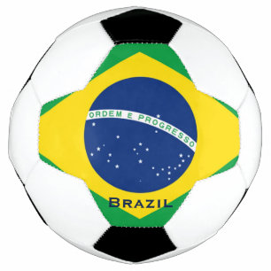 Brasilianische Flagge Fußball-Ball Fußball