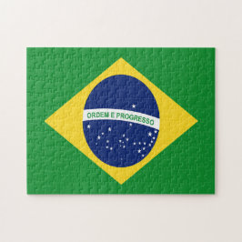 Brasilianische Flagge Jigsaw Puzzle