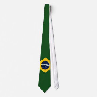 Brasilianische Flagge Krawatte