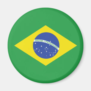 Brasilianische Flagge Magnet