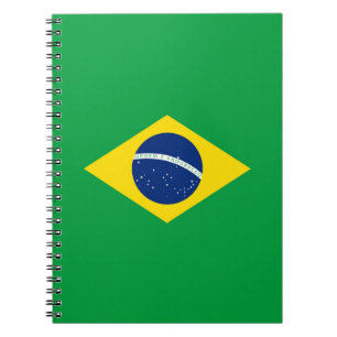 Brasilianische Flagge Notizblock