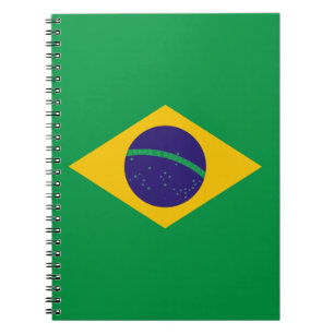 Brasilianische Flagge Notizblock