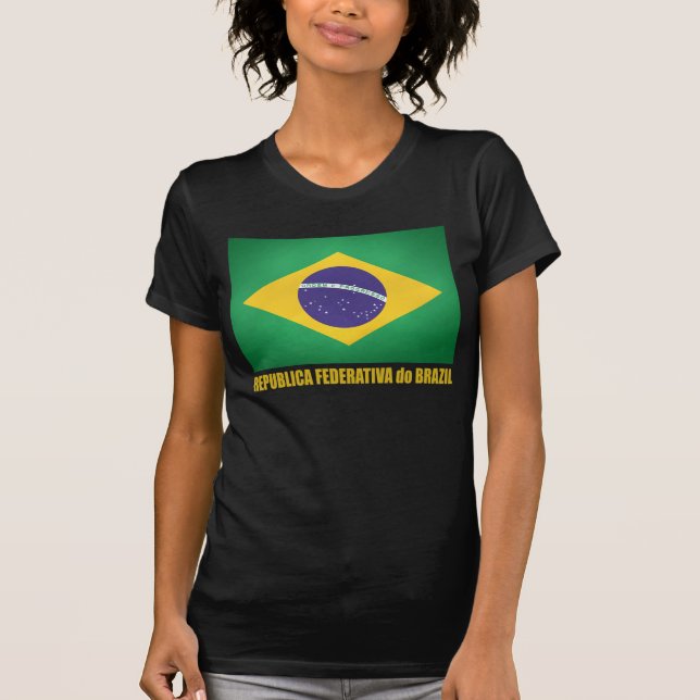 Brasilianische Flagge T-Shirt (Vorderseite)