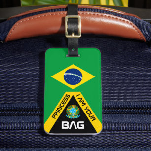 Brasilianische Flagge, Taschentücher, Brasilien /  Gepäckanhänger