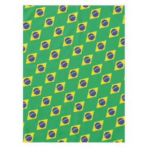 Brasilianische Flagge Tischdecke