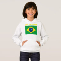 Brasilianische Flagge Weltmeisterschaft 2022 Fußba