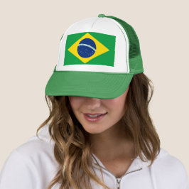 Brasilianische Flagge Weltmeisterschaft 2022 Fußba Truckerkappe