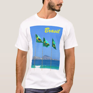 Brasilianische Flaggen T-Shirt