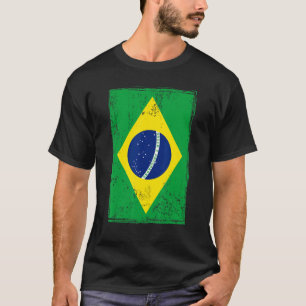 Brasilianische Flaggenidee für Männer und brasilia T-Shirt