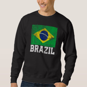 Brasilianische Flaggenstaat-Roots-Länderfamilie N Sweatshirt